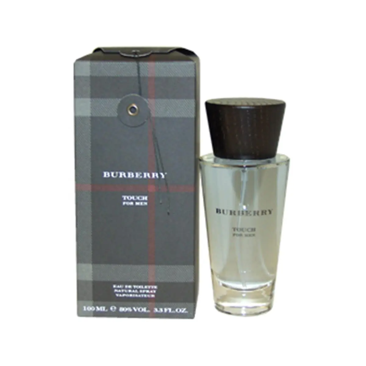 BURBERRY Touch for Men Eau de Toilette Spray, 3.3 fl oz Spicy Cologne with Vanilla Amber Scent, Lavender & Cedarwood Notes | Fragrances Perfumes Cologne for Men