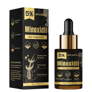 5% Minoxidil Hair Growth Serum for Men and Women, for Hair and Beard Regrowth Treatment - 30ml