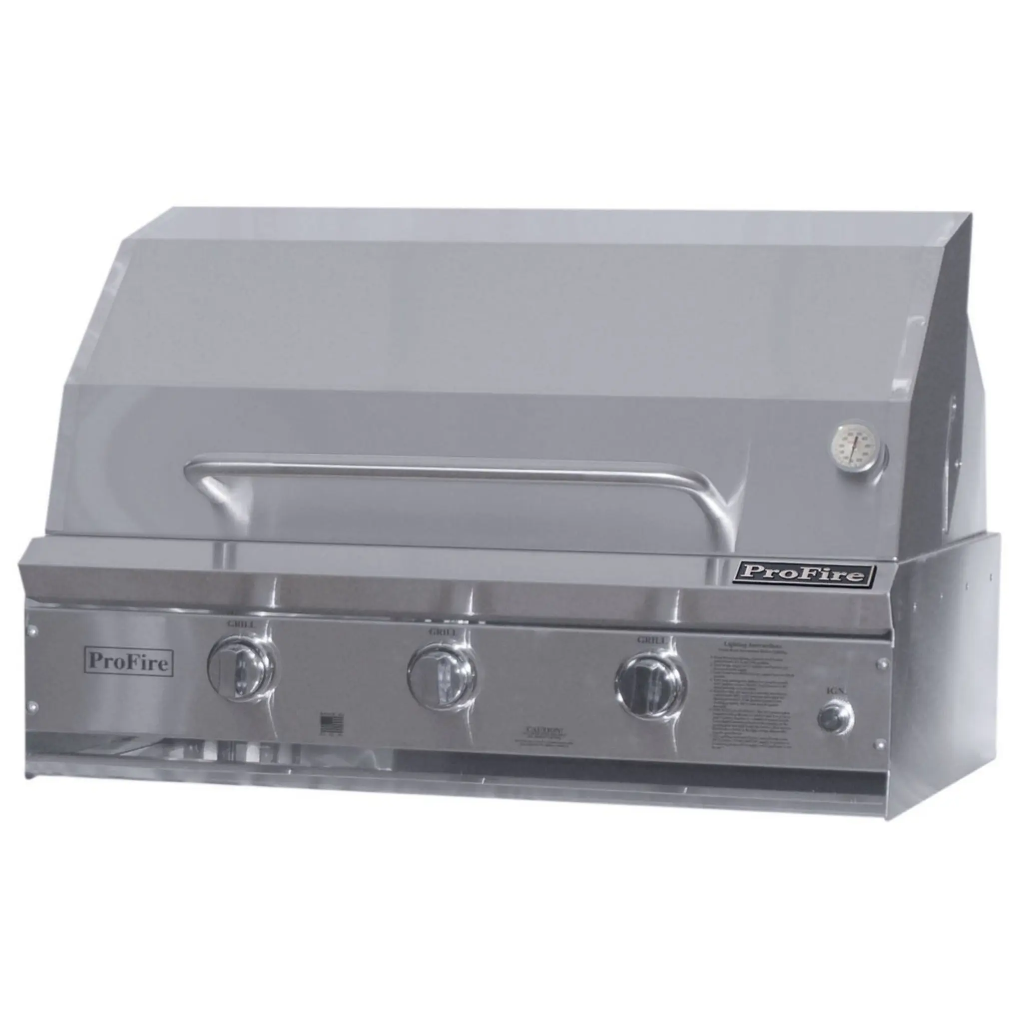 ProFire Briquette Series 36-Inch Built-In Infrared Hybrid Grill