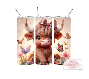 Highland Butterfly Tumbler