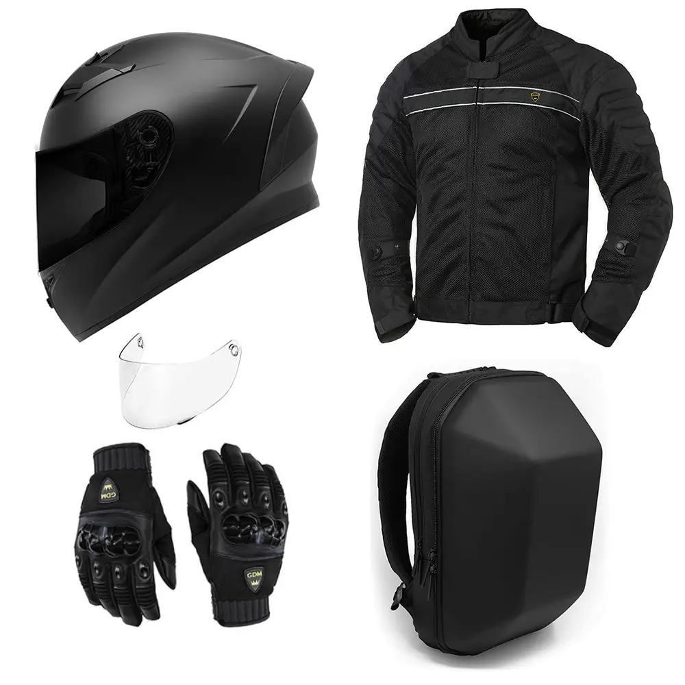 GDM Motorcycle Protective Gear Bundle GDM Motorcycle Protective Gear Bundle