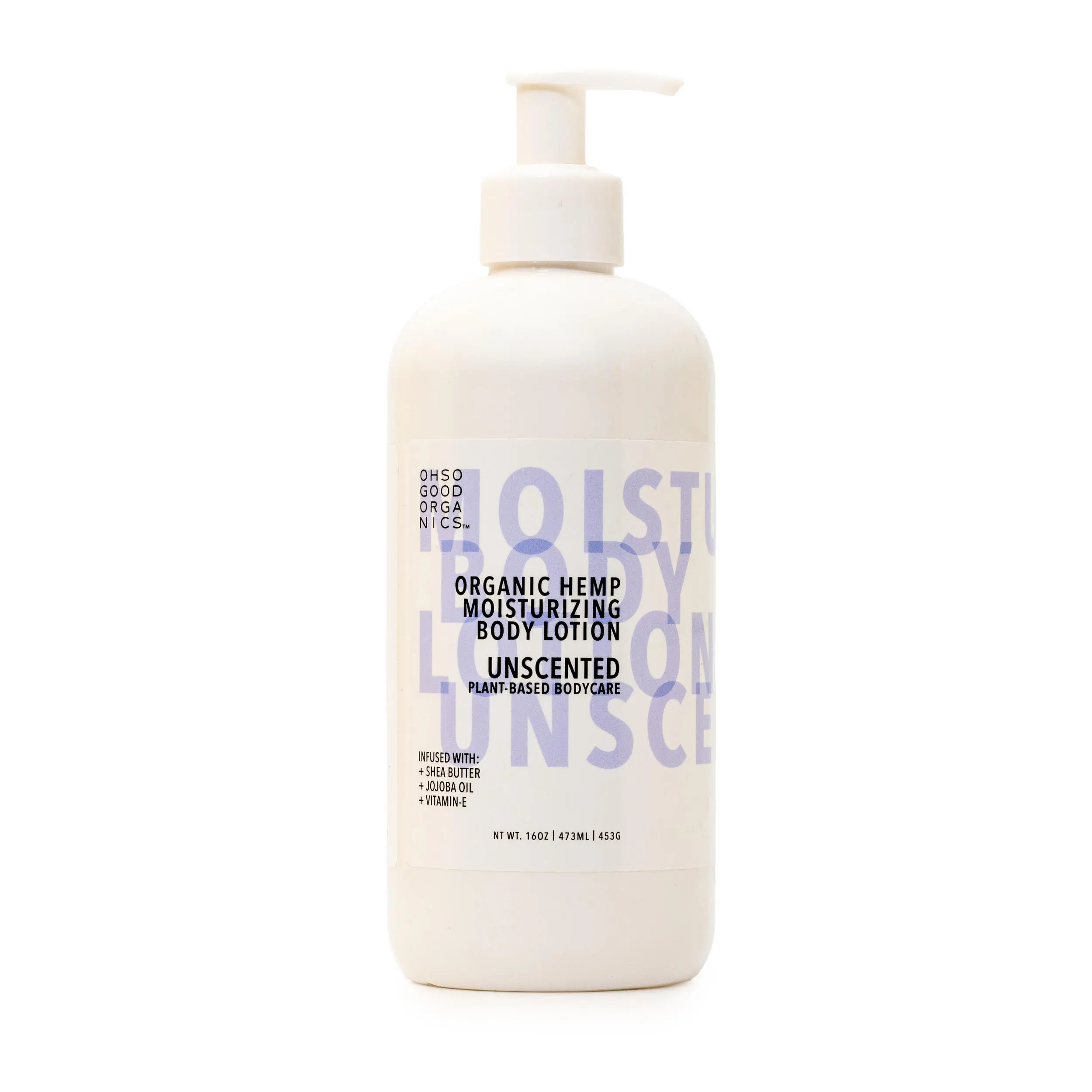Organic Hemp Lotion - Unscented