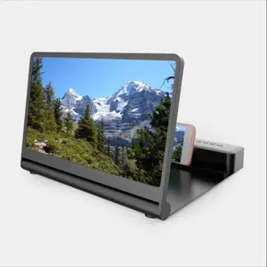 Multifunctional Phone Stand Screen Magnifier with Bluetooth-compatible Speaker, Mobile Phone Loupe Holder, Perfect Christmas Gift, Multipurpose Phone Holder