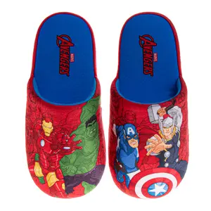 The Avengers Slippers  Boys House Shoes Indoor Cozy Plush Slippers