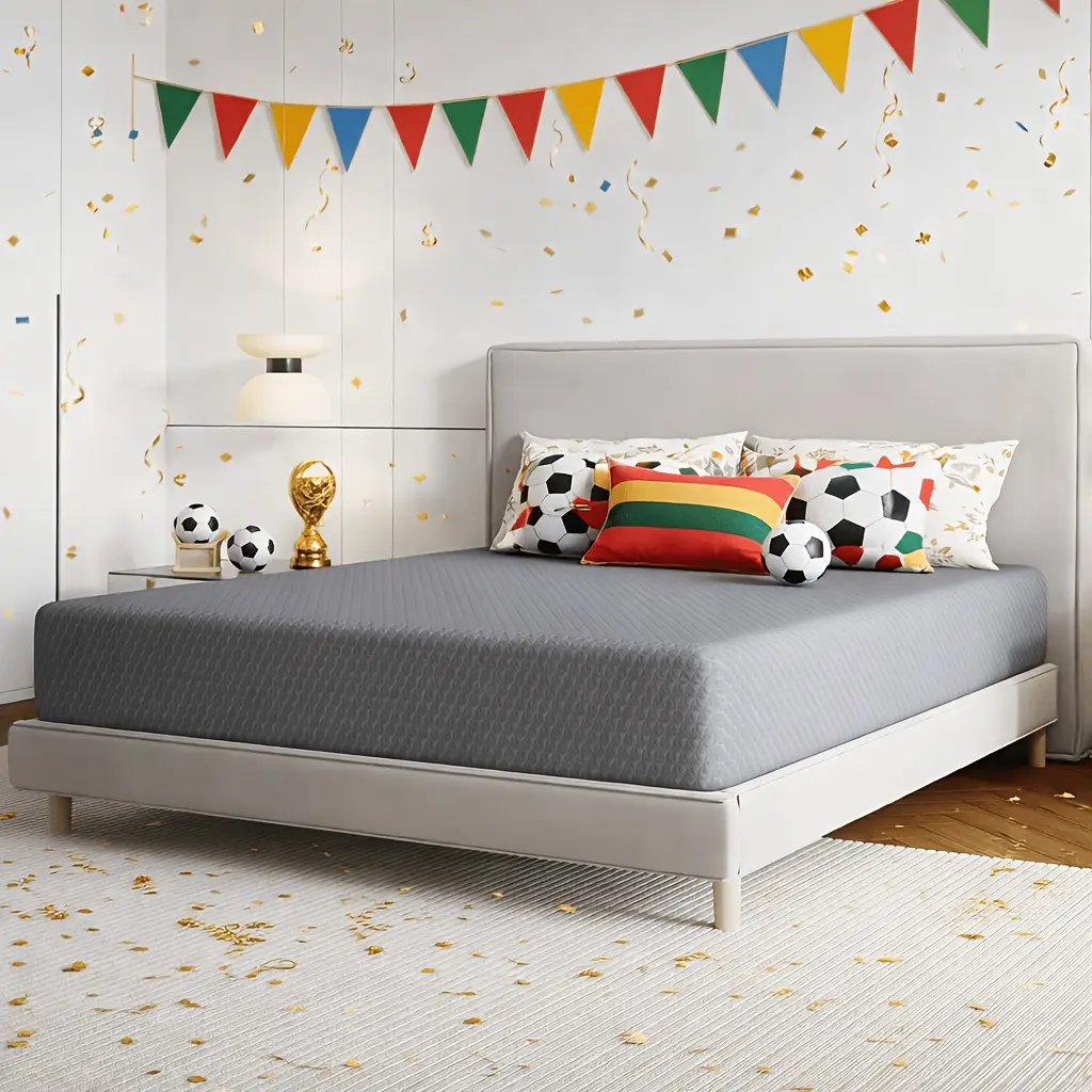 Novilla 6/8/10/12 Inch Gel Memory Foam Mattress with Thermally Balanced Foam Core for Cool Night Sleep, Medium Firm, Mattress In A Box