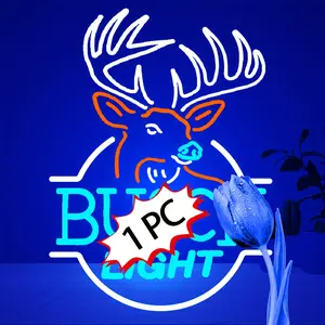 Neon Bar Sign for Business & Home Bar Decor, No Battery Needed, Ideal for Retail Stores, Man Caves, Party Clubs, Beer Shops, and Themed Events