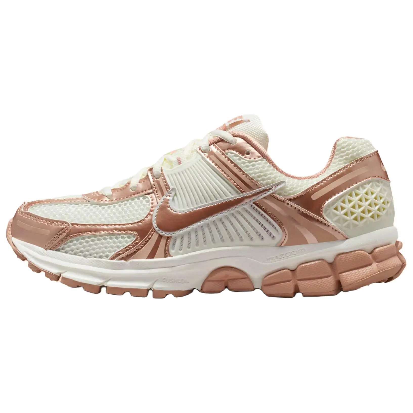 NIKE Wmns Zoom Vomero 5 'Rose Gold' Running Shoe - Lightweight Sneaker with Breathable Mesh and Responsive Cushioning, Women, Sports Shoes, Footwear, Shoes Sneakers, Workout Sneakers