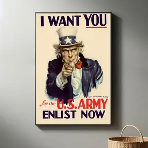 97 Decor Vintage WW2 Poster US History Posters for Classroom Decorations World War 2 Propaganda Pictures Army Art Prints WW2 Memorabilia Military Wall Decor for Men Living Room Bedroom Office