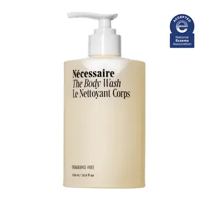 Nécessaire The Body Wash Fragrance-Free — Unscented Multi-Ceramide Shower Gel Cleanser for Women + Men — Non-Comedogenic Body Wash for Sensitive Skin. 500ml/16.9 fl oz