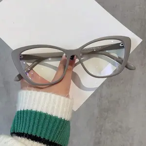 Grey Cat Eye Glasses