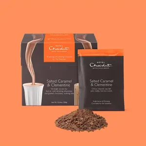 Salted Caramel & Clementine Hot Chocolate