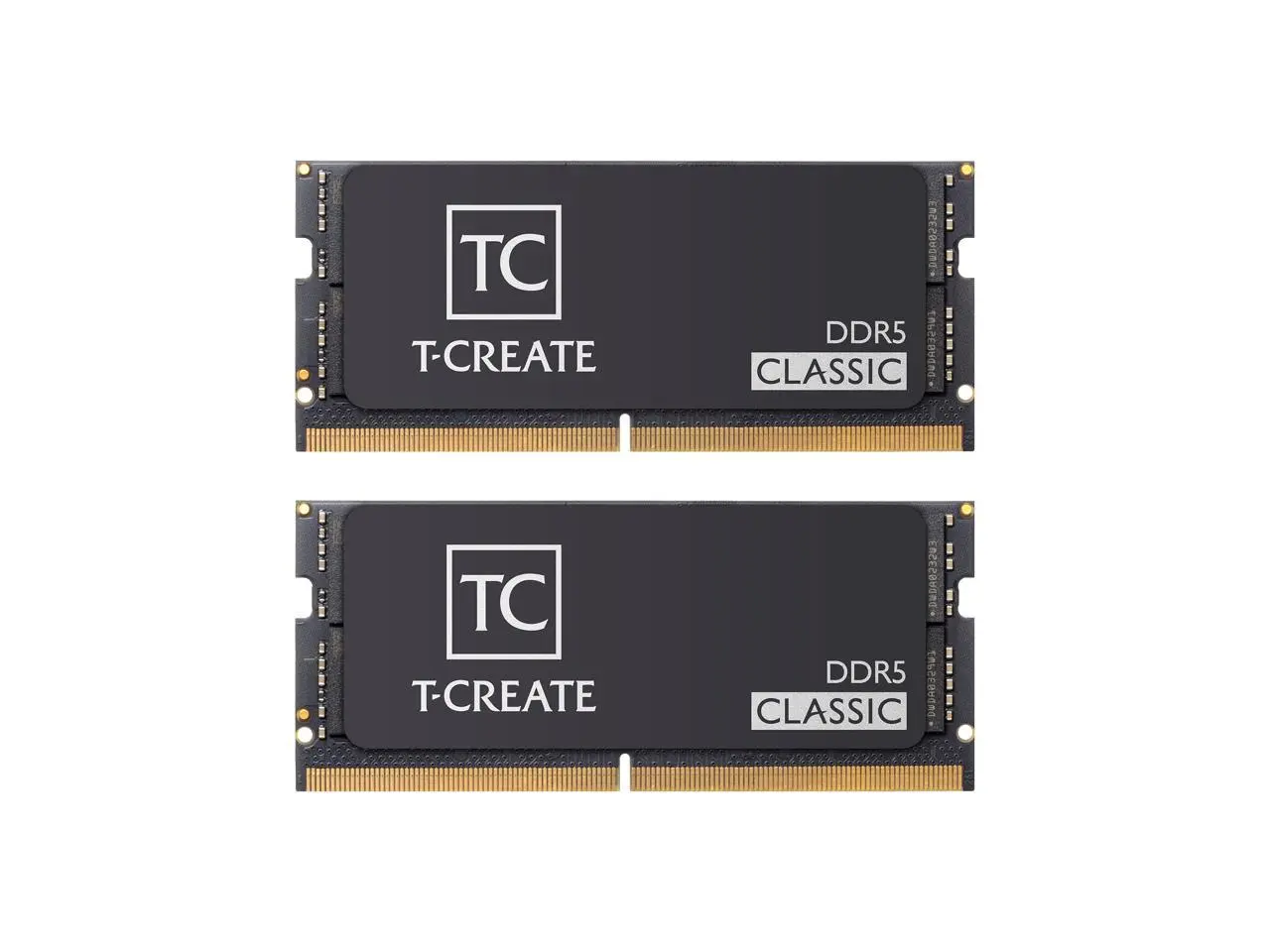 Team T-CREATE CLASSIC 64GB (2 x 32GB) 262-Pin DDR5 SO-DIMM DDR5 5600 (PC5 44800) Laptop Memory Model CTCCD564G5600HC46ADC-S01