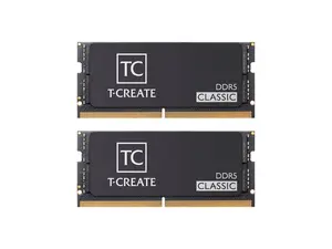 Team T-CREATE CLASSIC 64GB (2 x 32GB) 262-Pin DDR5 SO-DIMM DDR5 5600 (PC5 44800) Laptop Memory Model CTCCD564G5600HC46ADC-S01