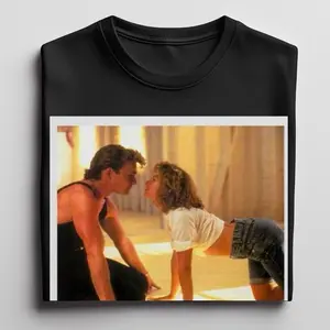 Vintage Classic Dirty Dancing Movie  Sweatshirt Tops Round Neck Crewneck Casual Fitted