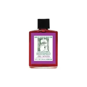 Indio Shut Your Mouth Oil 1/2 oz (Aciete Callate La Boca) to protect against rumors and gossip