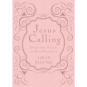 Jesus Calling, Pink Leathersoft, with Scripture References: Enjoying Peace in His Presence (A 365-Day Devotional)