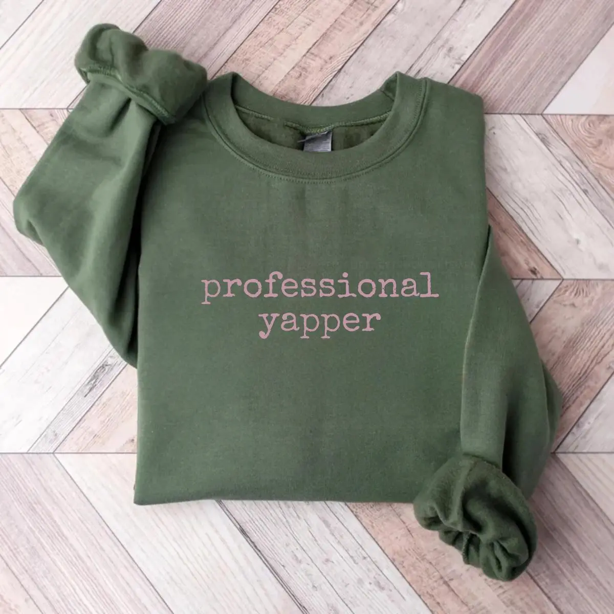 Professional Yapper Sweatshirt - Women's Hoodie, Comfort Colors, Ideal for Mom Gifts, Perfect for Conversation - Womenswear, Pullover