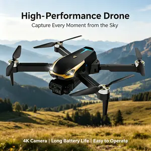 Aerial Drone M8 Pro 2026 - GPS Positioning, 4K UHD EISCamera, 5G WiFi FPV, Brushless Motors, Optical Flow Hover,Intelligent Obstacle Avoidance, Auto Return, 360° Stunt Roll,Two Batteries