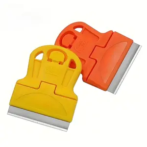 Mini Scraper Sticker Glue Paint Remover Glass Cleaning Tool, Removing Stickers, Old Glue, Paint, And Window Film, 2pk