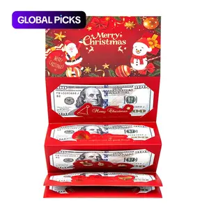 1Pcs Christmas Cash Gift Envelope, Surprise Money Clip for Men and Women, Cartoon Greeting Card, Fantasy Theme, Creative Cash Gift Wallet, Multifunctional Cash Box for Any Recipient, Themed Gift Box, Gift Explosion Box, Gift Box Design #GLOBAL PICKS