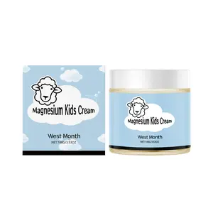Sheep Magnesium Cream for Kids Pamper Sleeping Body Moisturizing and Refreshing Body Cream Moisturize Daily Moisturizer Comfort Moisture Hydrating Cosmetic ren cleanser