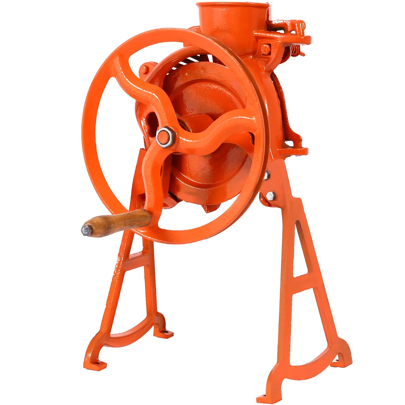Hand Corn Sheller Heavy Duty Shelling Machine Manual Farm Corn Thresher Corn Remover Tools Hand Sheller with Wooden Handle Cast Iron Manual Thresher, Utensils summerwins
