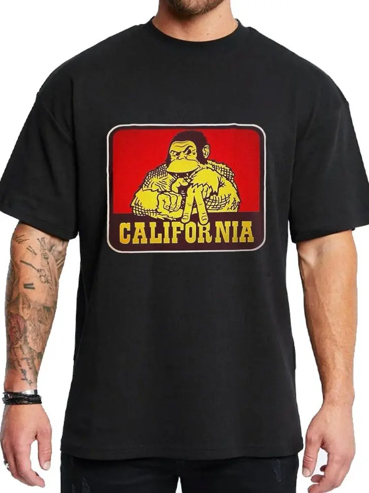 California CA WestCoast Monkey West Side Chicano Clothes Chicana Cholo Lowrider Style Unisex Hoodie Medium Heavy Sweatshirt for Men & Women Streetwear - Menswear, Fabric