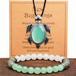 Couple Jewelry Set New Beginning Necklace Set For Men,Anxiety Necklace For Women,Christmas Gift For Couples