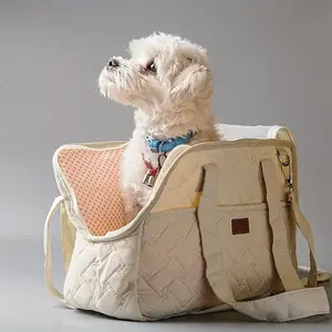 Innovative Traveler Backpack Pet Carriers for Cats and Dogs ,Cozy Car Seat Pet Carrier Bag with HandlePortable Pet Travel Bag, Pet TravelEssentials