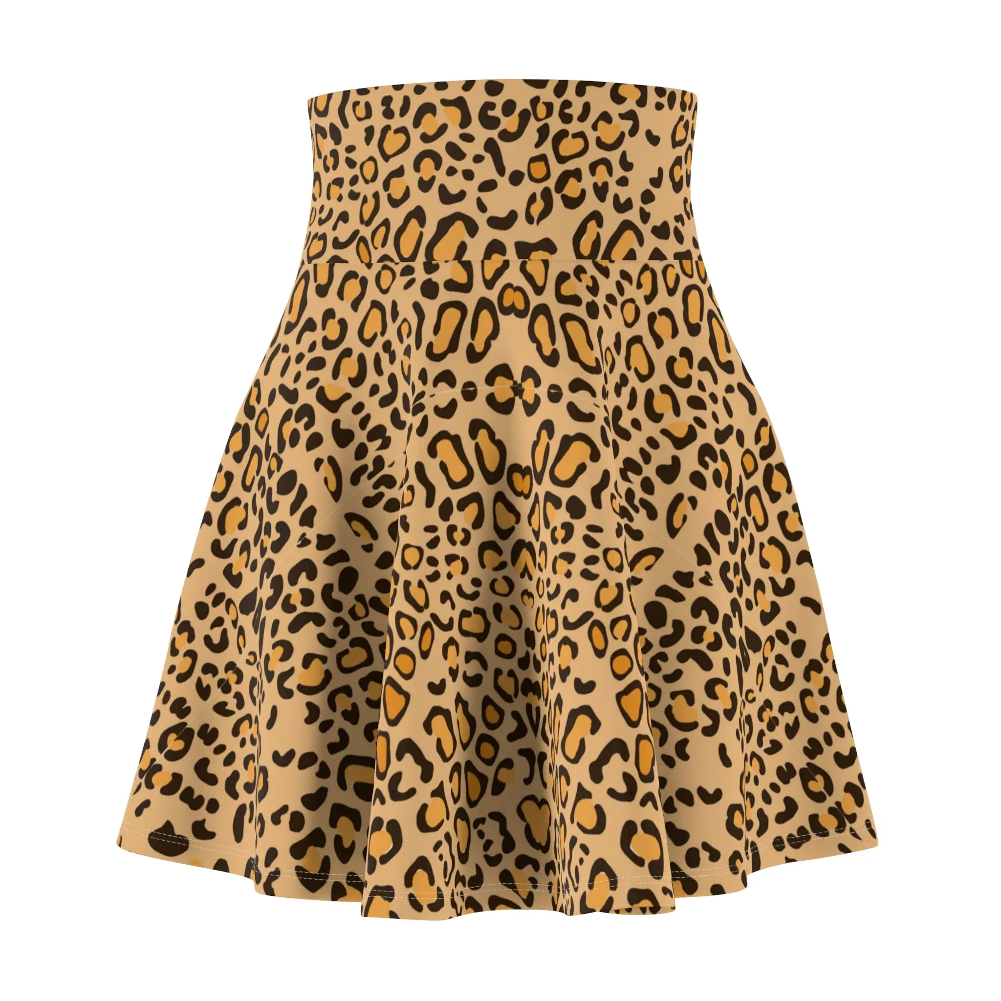 Cheetah Print Skater Skirt