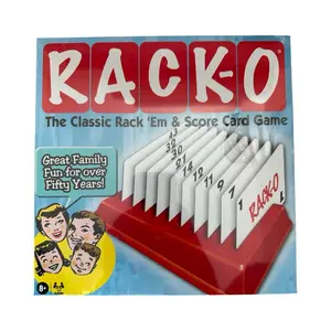 Winning Moves Rack-O Retro Game for 2-4 Players, Ages 8+ (6122)