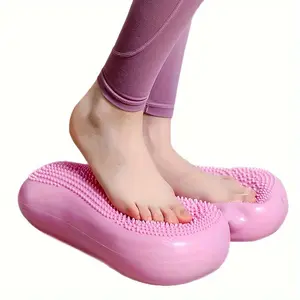 Perfect for home workouts and inflatable steppers, mini pneumatic steppers, stair steppers for girls' workouts, foot massage balance board for yoga training, 220 pounds load bearing, Home Fitness Equipment