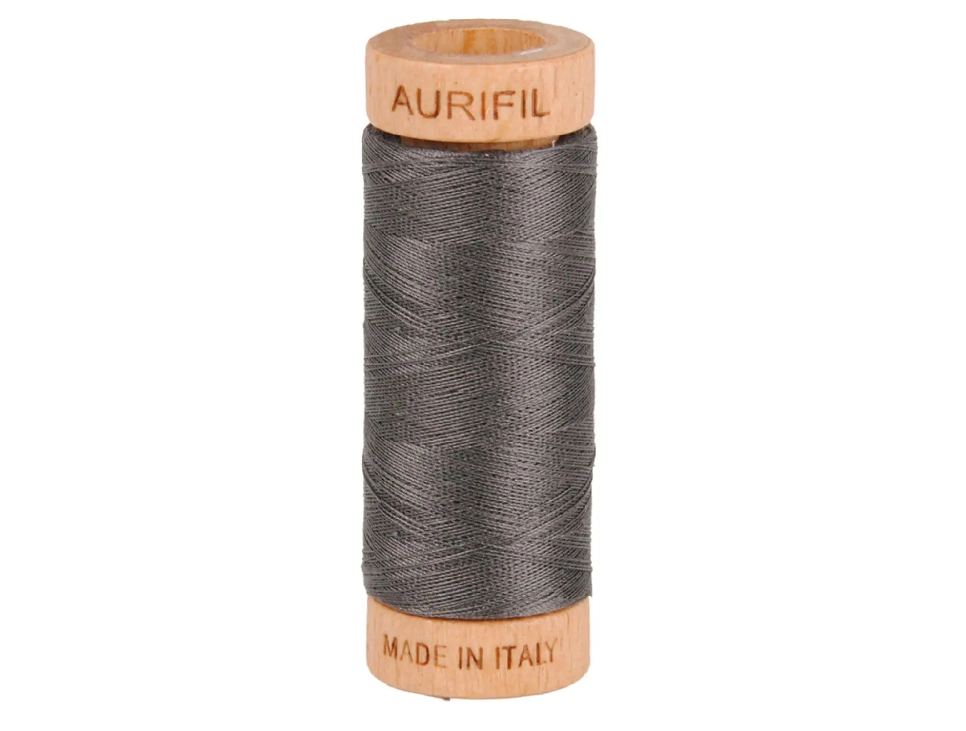 Aurifil 80wt 2-Ply Cotton Thread | Pewter (#2630) | 300 yds