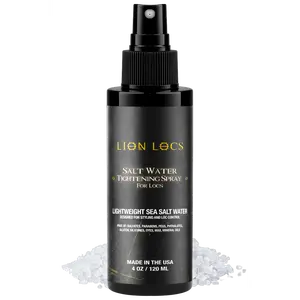 Lion Locs Sea Salt Hair Spray For Locs - Unisex Scented Dreadlock Hair Care with Aloe Vera - Style, Texturize, Volume, and Scalp Health