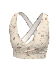 Rose Sports Bra