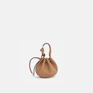 INA MINI CROSSBODY PEBBLE ALMOND