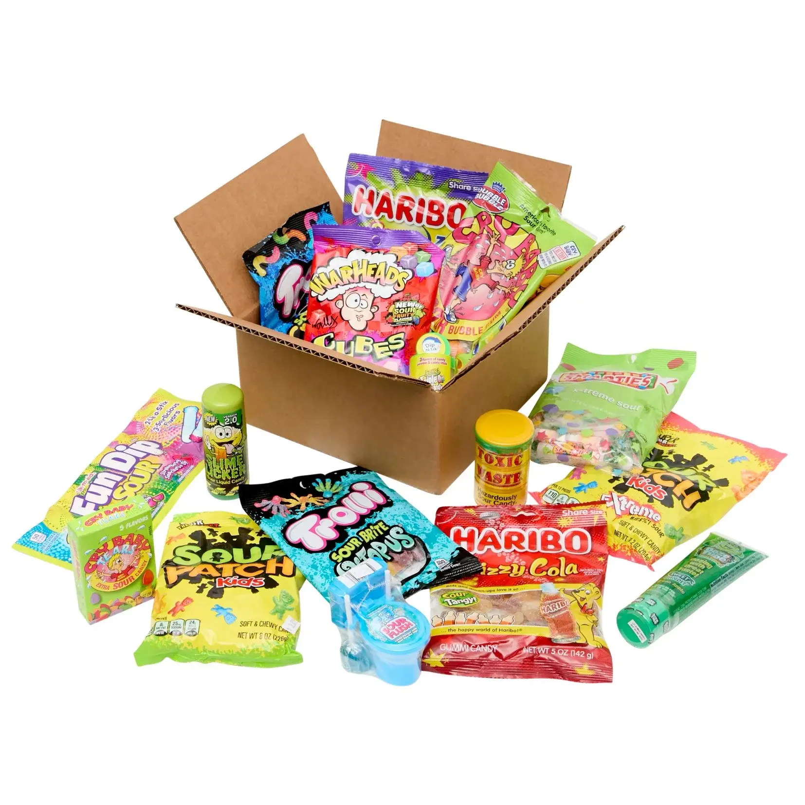 Variety Sweet & Sour Snack  Bundle, Assorted Flavor Snacks