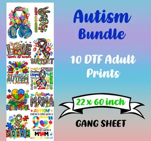 Awareness DTF Bundle Sheet