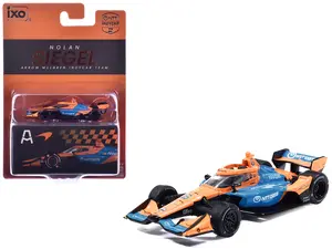 Dallara IndyCar #6 "NTT Data" Arrow McLaren IndyCar Team "NTT IndyCar Series" (2026) 1/64 Diecast Model by IXO Models