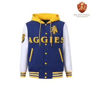 North Carolina A&T Blue Fleece Jacket