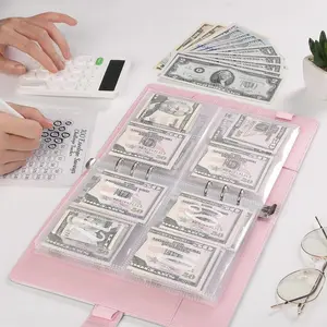 100 Envelope Savings Challenge A5 Budget Binder Book with Cash Envelopes and Numbers 100 Days Easy Funny Ways to Save 5050 Pink Budget Planner Financial Organizer