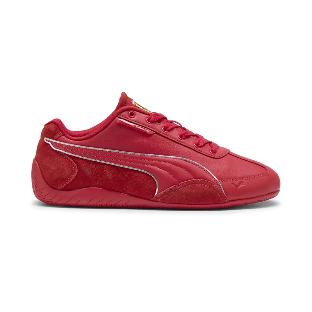 PUMA Mens Scuderia Ferrari Hp Speedcat Lace Up Sneakers Shoes Casual - Red