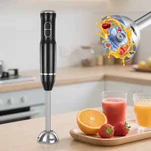 Hand Blender 400W Adjustable speed potato mash egg stir fruit juice stainless steel cutter head multi-function Blender