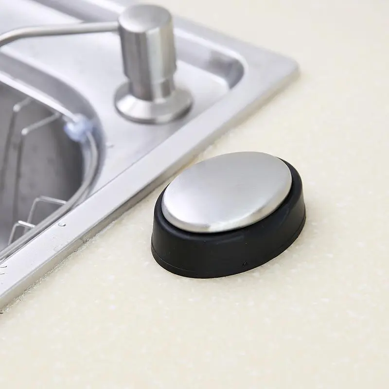 Oval Stainless Steel Round Shape Scrubber, Multi-Surface Cleaning Odor Removal Soap, Large Durable Modern Simplicity Cleanser for Body Care Comfort & Skin Repair (C075J)