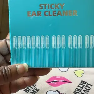 Sticky Ear Cleaner Tool Stick Earwax Remover Sticks for Effective Ear Cleaning and Debris Removal Portable Gentle， Reusable Ear Wax Removal，Suitable for dry ears