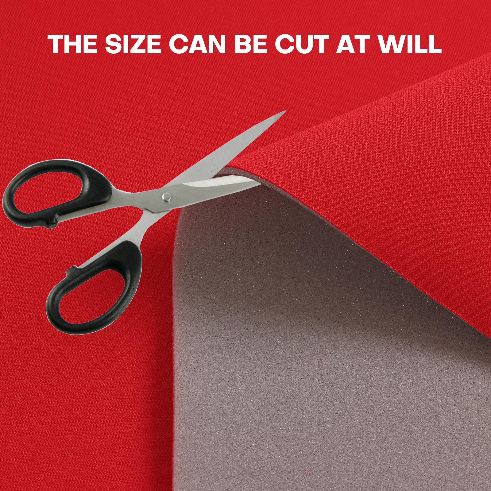 Multi-color Auto Headliner Fabric Auto Roof Repair Upholstery Material –  SYNTHETIC LEATHER FABRIC 60" Flat Knit, 1/8" (3mm)   with  Foam Backed, Sold by the Yard, for Car Roof Liner Repair & Automotive Upholstery ceiling Suede Backing