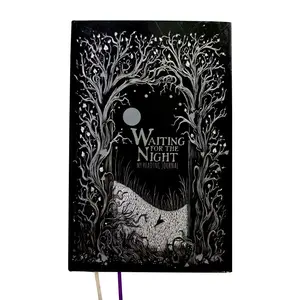 Waiting for the Night Readers Journal, Essential Reading Diary for Book Lovers, Perfect Gift for Literature Enthusiasts, Guided Journal