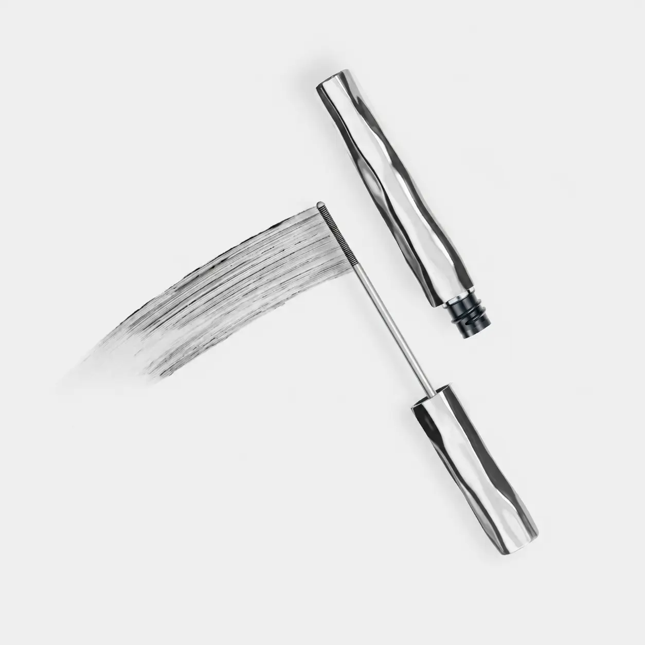 Lightweight Mascara 2mm Snatched-Waist Steel- Super Slim Steel Lash Mascara Primer for Anti-clump & Anti-smudge Lash Base - for Longer & Curled Lashes -Waterproof Sweat Proof Cosmetic Lashes