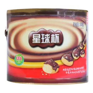 LIVE LINK-TTL Planet Cup Value Pack - Sweet Biscuits in Milk Chocolate Cream, 26 Cups* 0.52oz| The Ultimate Crunchy ASMR Snack | Creamy Chocolate & Crispy Biscuit Balls | Must-Try Asian Candy, A Taste of Childhood Memories