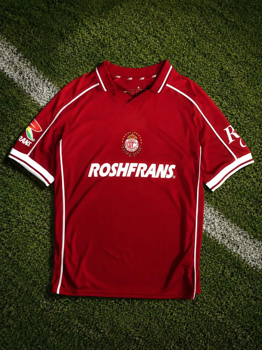 Toluca Home Shirt 26, Quick-Dry Short Sleeve Jersey, Breathable Game Day Sports Top, Liga MX Fan Gear